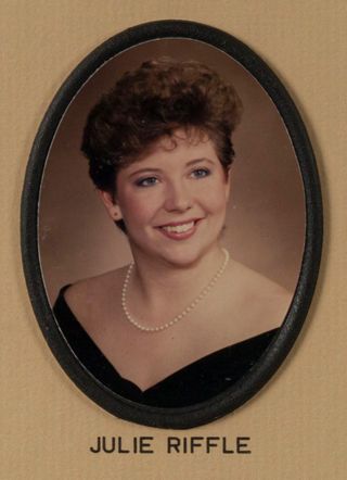 Beta Omega Chapter Composite Detail, Julie Riffle, 1987-1988