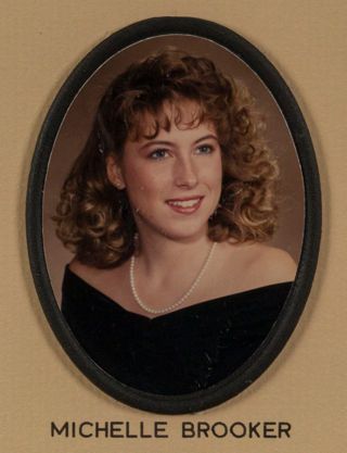 Beta Omega Chapter Composite Detail, Michelle Brooker, 1987-1988