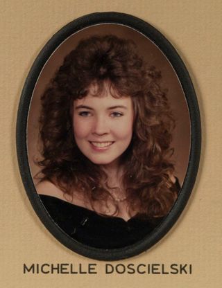 Beta Omega Chapter Composite Detail, Michelle Doscielski, 1987-1988