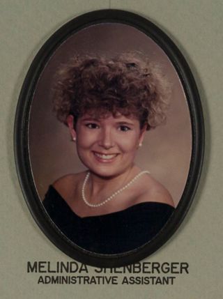 Beta Omega Chapter Composite Detail, Melinda Shenberger, 1988-1989