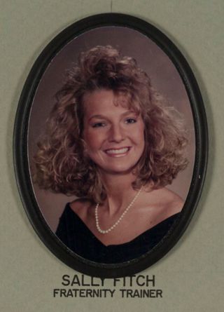 Beta Omega Chapter Composite Detail, Sally Fitch, 1988-1989