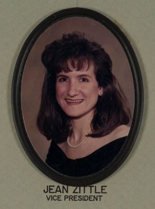 Beta Omega Chapter Composite Detail, Jean Zittle, 1988-1989