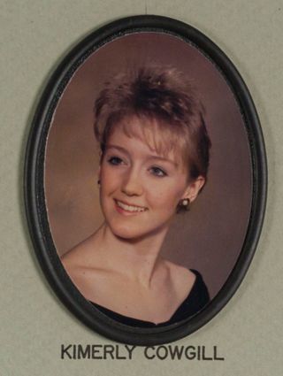 Beta Omega Chapter Composite Detail, Kimerly Cowgill, 1988-1989