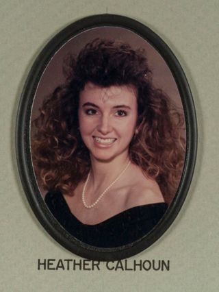 Beta Omega Chapter Composite Detail, Heather Calhoun, 1988-1989