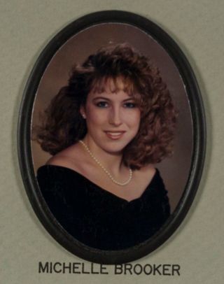 Beta Omega Chapter Composite Detail, Michelle Brooker, 1988-1989