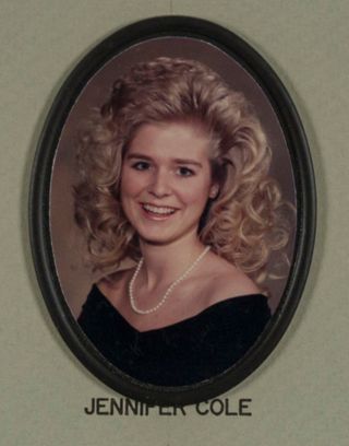 Beta Omega Chapter Composite Detail, Jennifer Cole, 1988-1989