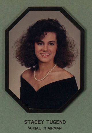 Beta Omega Chapter Composite Detail, Stacey Tugend, 1989-1990