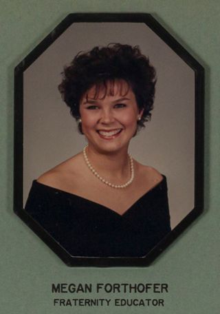 Beta Omega Chapter Composite Detail, Megan Forthofer, 1989-1990