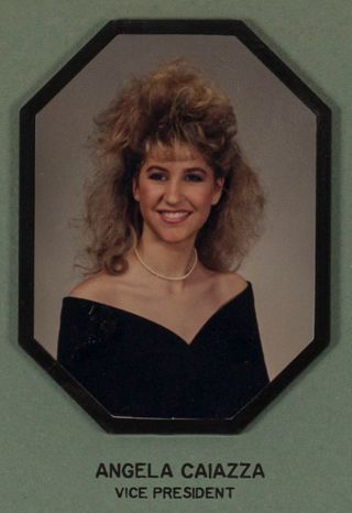 Beta Omega Chapter Composite Detail, Angela Caiazza, 1989-1990