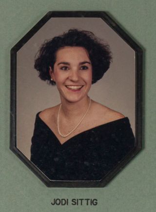 Beta Omega Chapter Composite Detail, Jodi Sittig, 1989-1990