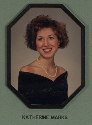 Beta Omega Chapter Composite Detail, Katherine Marks, 1989-1990