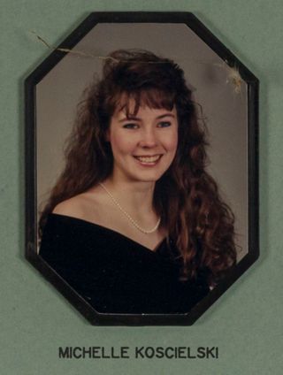 Beta Omega Chapter Composite Detail, Michelle Koscielski, 1989-1990