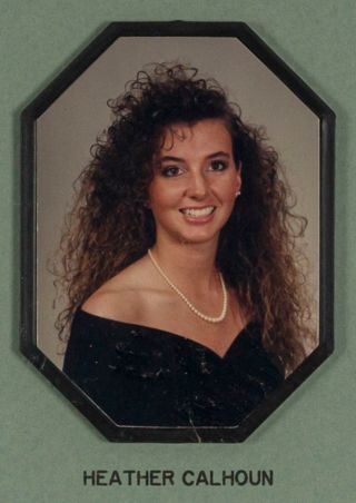 Beta Omega Chapter Composite Detail, Heather Calhoun, 1989-1990