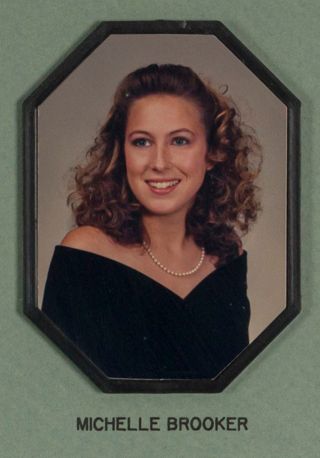 Beta Omega Chapter Composite Detail, Michelle Brooker, 1989-1990