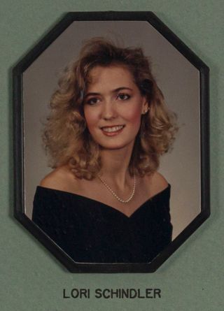 Beta Omega Chapter Composite Detail, Lori Schindler, 1989-1990