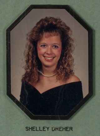 Beta Omega Chapter Composite Detail, Shelley Dreher, 1989-1990