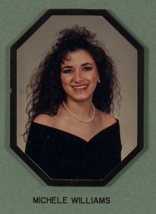 Beta Omega Chapter Composite Detail, Michele Williams, 1989-1990