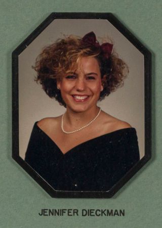 Beta Omega Chapter Composite Detail, Jennifer Dieckman, 1989-1990
