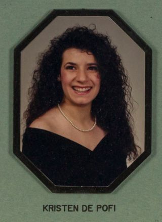 Beta Omega Chapter Composite Detail, Kristen De Pofi, 1989-1990