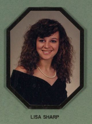 Beta Omega Chapter Composite Detail, Lisa Sharp, 1989-1990