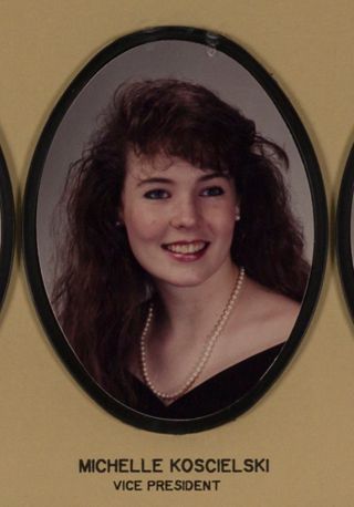 Beta Omega Chapter Composite Detail, Michelle Koscielski, 1990-1991