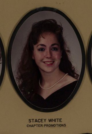 Beta Omega Chapter Composite Detail, Stacey White, 1990-1991