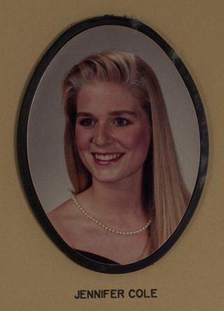 Beta Omega Chapter Composite Detail, Jennifer Cole, 1990-1991