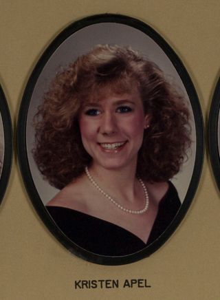 Beta Omega Chapter Composite Detail, Kristen Apel, 1990-1991