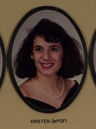 Beta Omega Chapter Composite Detail, Kristen DePofi, 1990-1991