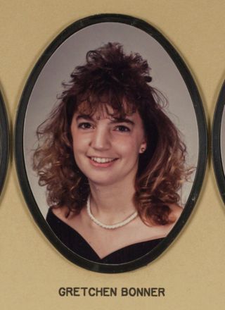 Beta Omega Chapter Composite Detail, Gretchen Bonner, 1990-1991