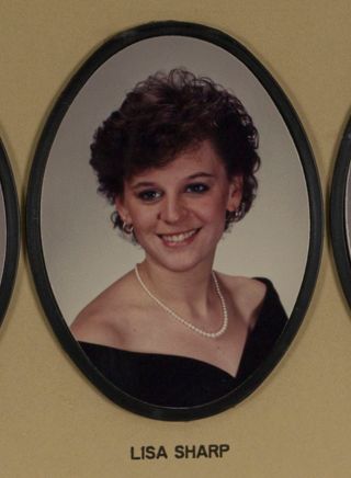 Beta Omega Chapter Composite Detail, Lisa Sharp, 1990-1991