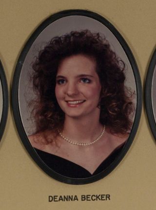 Beta Omega Chapter Composite Detail, Deanna Becker, 1990-1991