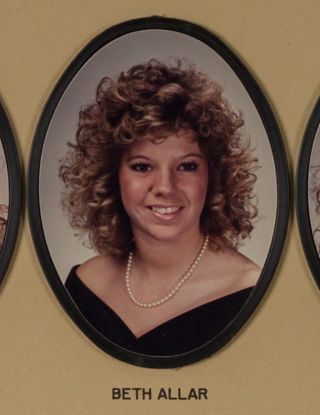 Beta Omega Chapter Composite Detail, Beth Allar, 1990-1991