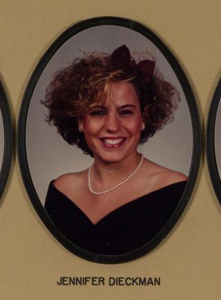 Beta Omega Chapter Composite Detail, Jennifer Dieckman, 1990-1991