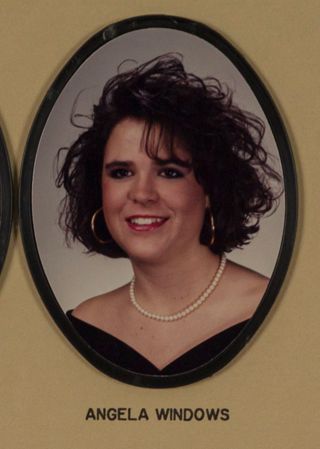 Beta Omega Chapter Composite Detail, Angela Windows, 1990-1991