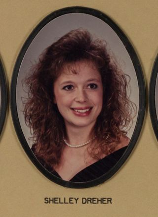 Beta Omega Chapter Composite Detail, Shelley Dreher, 1990-1991