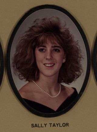 Beta Omega Chapter Composite Detail, Sally Taylor, 1990-1991