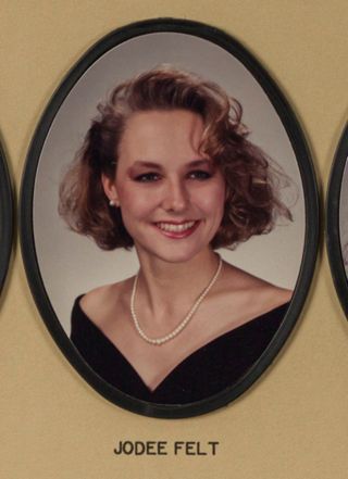 Beta Omega Chapter Composite Detail, Jodee Felt, 1990-1991