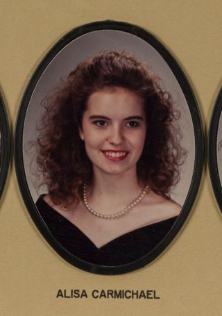 Beta Omega Chapter Composite Detail, Alisa Carmichael, 1990-1991