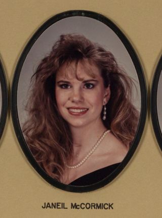 Beta Omega Chapter Composite Detail, Janeil McCormick, 1990-1991