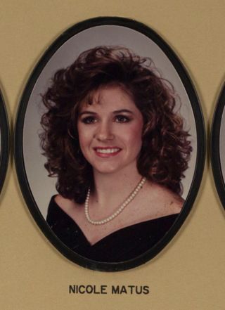 Beta Omega Chapter Composite Detail, Nicole Matus, 1990-1991