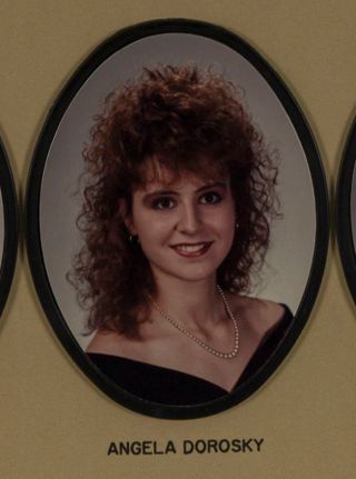 Beta Omega Chapter Composite Detail, Angela Dorosky, 1990-1991