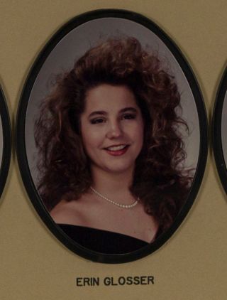 Beta Omega Chapter Composite Detail, Erin Glosser, 1990-1991