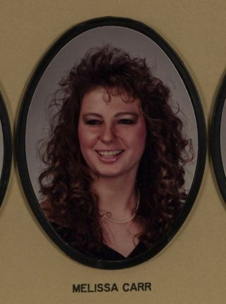 Beta Omega Chapter Composite Detail, Melissa Carr, 1990-1991