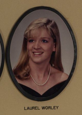 Beta Omega Chapter Composite Detail, Laurel Worley, 1990-1991
