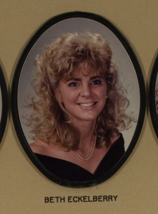 Beta Omega Chapter Composite Detail, Beth Eckelberry, 1990-1991