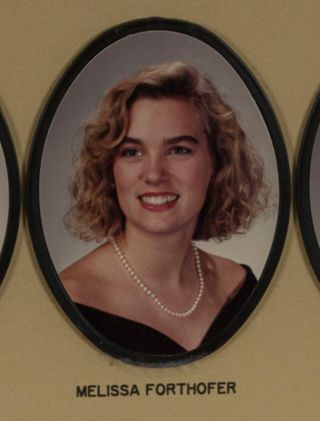 Beta Omega Chapter Composite Detail, Melissa Forthofer, 1990-1991