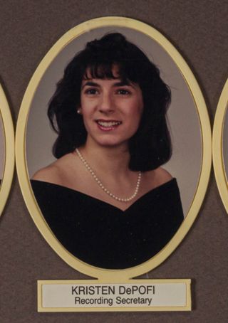 Beta Omega Chapter Composite Detail, Kristen DePofi, 1991-1992