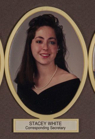 Beta Omega Chapter Composite Detail, Stacey White, 1991-1992