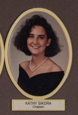 Beta Omega Chapter Composite Detail, Kathy Sikora, 1991-1992